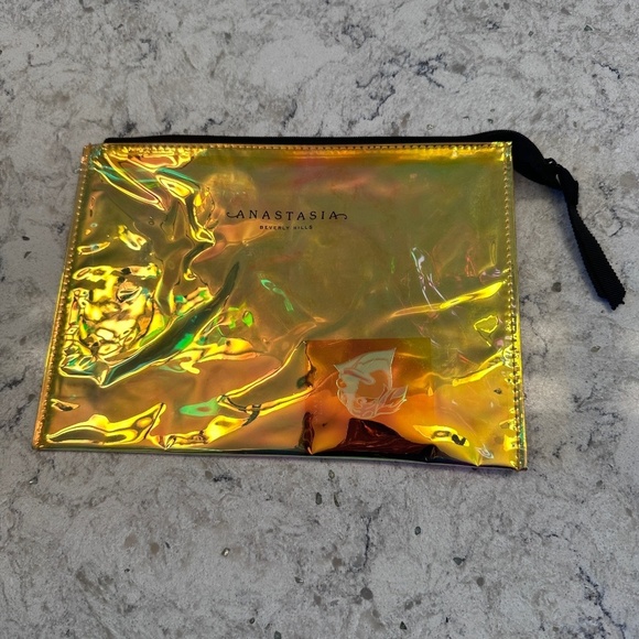 Anastasia Beverly Hills Make-Up Bag w/ Dog pin - Picture 1 of 6